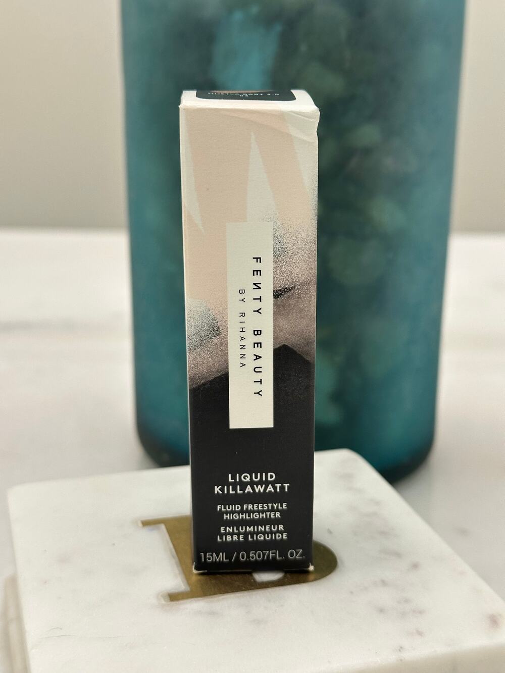 Fenty Beauty Liquid Killawatt Fluid Freestyle Highlighter Honey Hawtie 0.5oz New